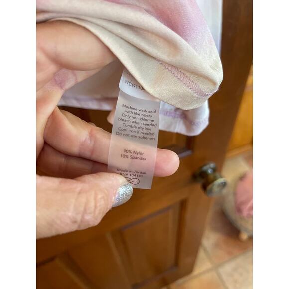 Calia Women's UV Long Sleeve 1/2 Zip Golf Shirt Soft Clouds Lilac (XXL) - Picture 7 of 8